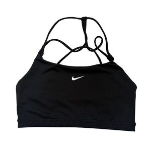 Black Nike sports bra
